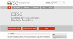 Desktop Screenshot of cifsc.org