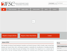 Tablet Screenshot of cifsc.org